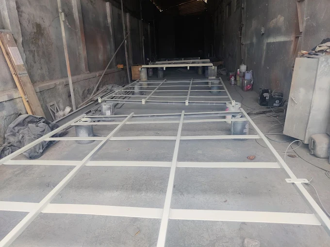 Heavy-duty floor coating installation 15