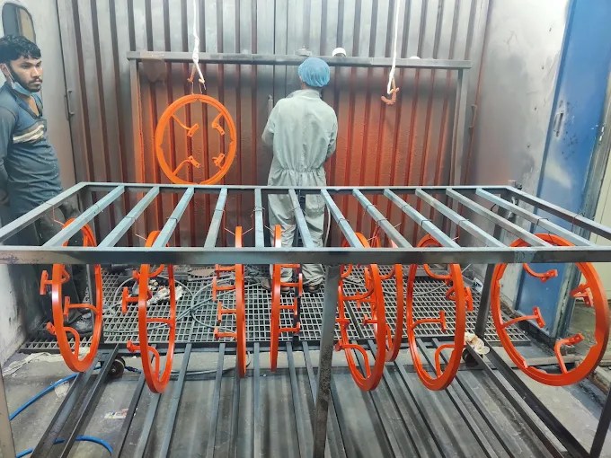 High-build epoxy coating sample 36