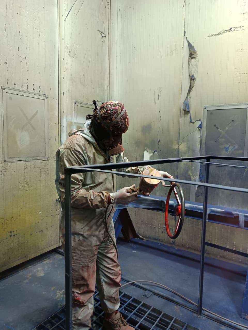 Industrial floor coating work sample 1