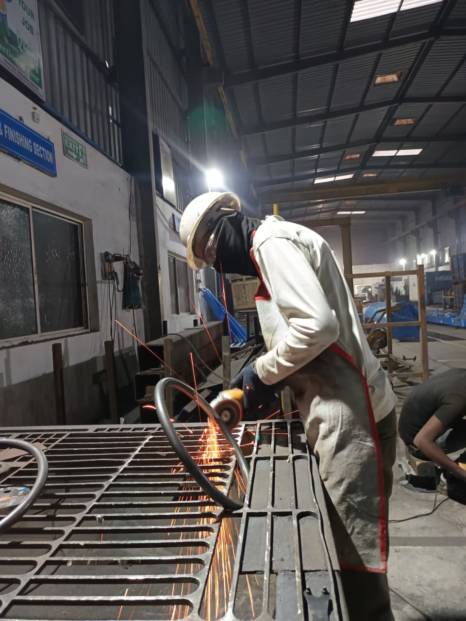 Industrial welding and fabrication project