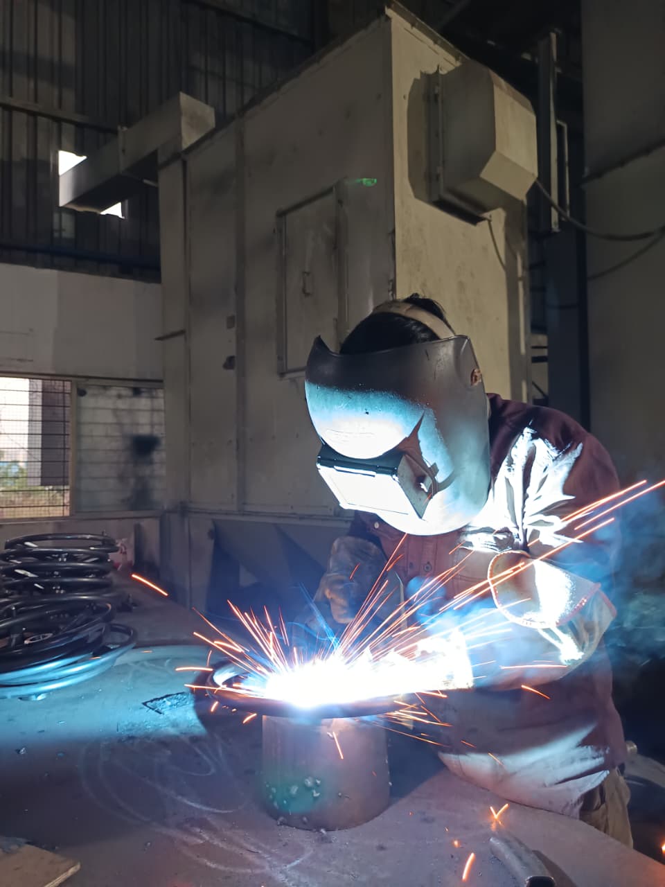 Metal fabrication work example