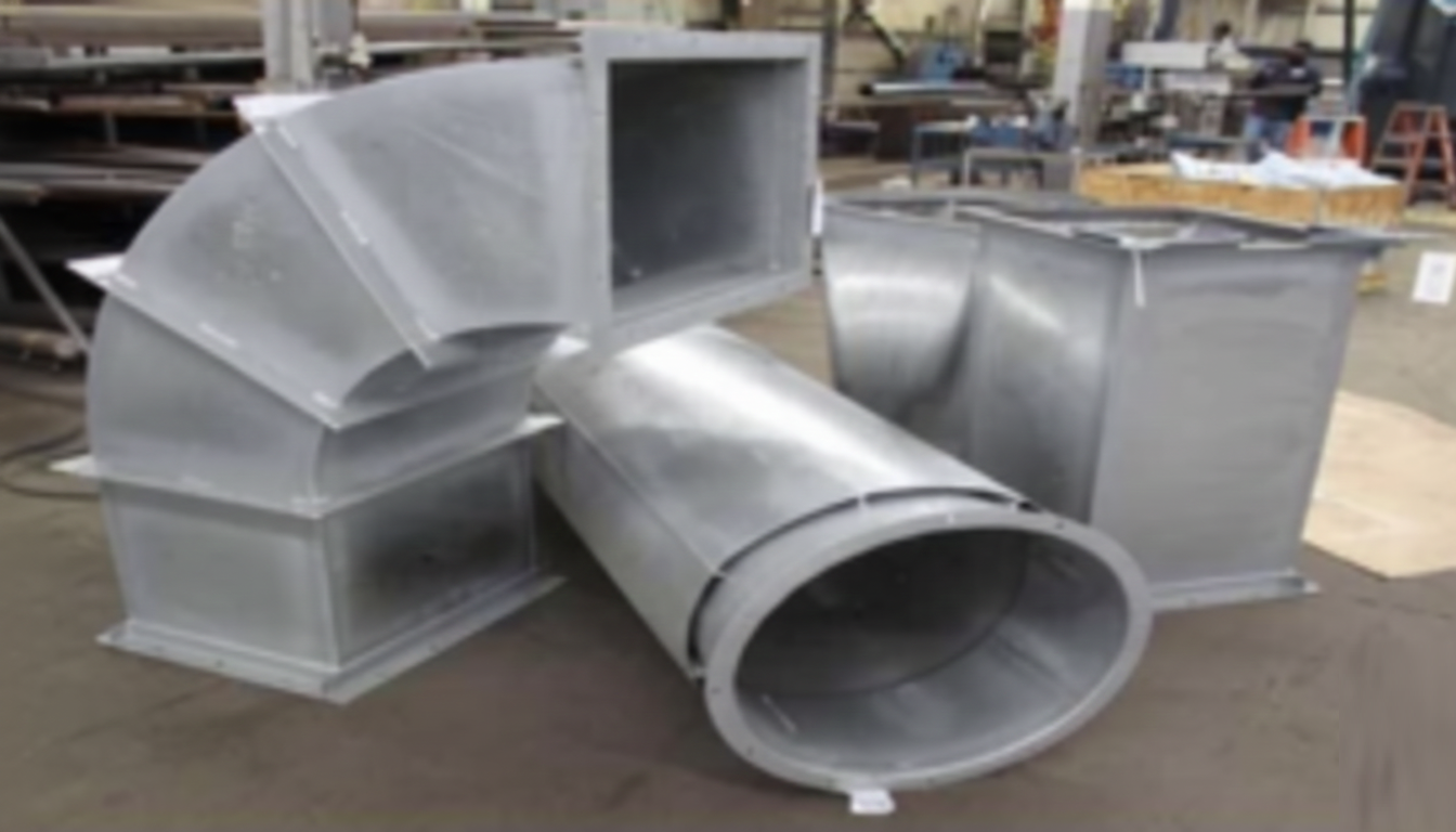 SS exhaust outlet duct